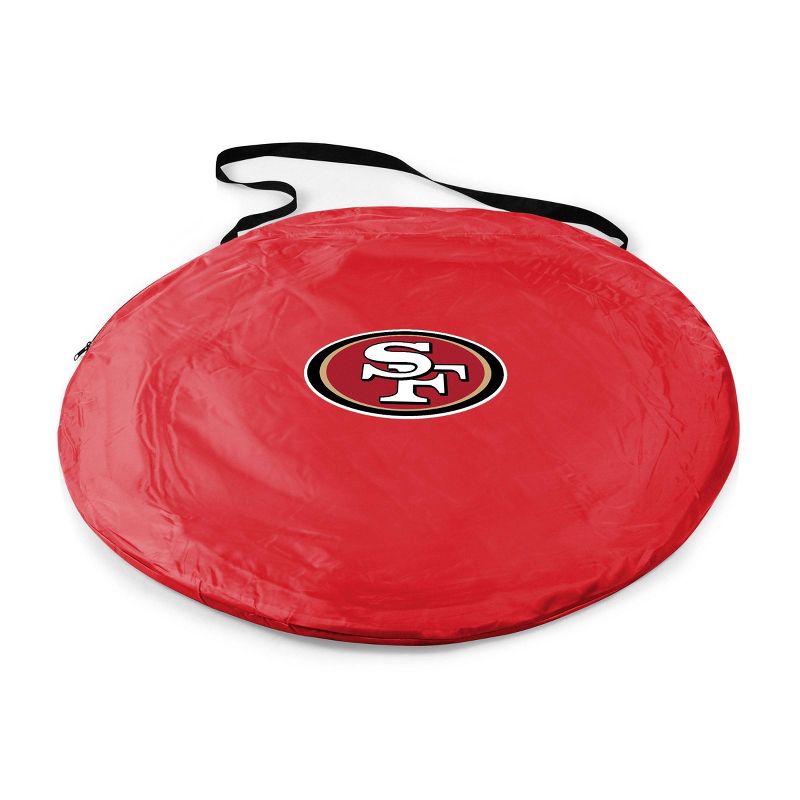 NFL San Francisco 49ers Manta Portable Beach Tent - Red, 3 of 8