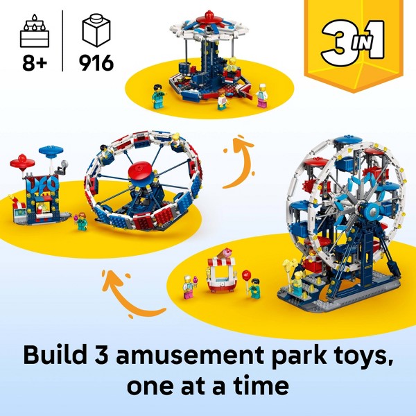 LEGO Creator 3 en 1 Icónica Rueda de la Fortuna 31389 2