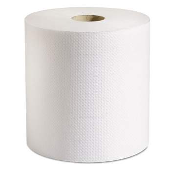 Marcal PRO 100% Recycled Hardwound Roll Paper Towels, 1-Ply, 7.88" x 800 ft, White, 6 Rolls/Carton
