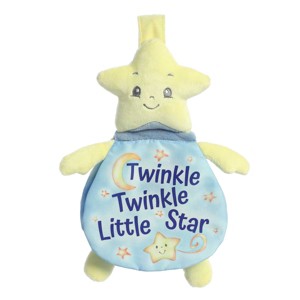 ebba Small Twinkle Twinkle Little Star Story Pals Educational Baby Stuffed Animal Yellow 9" - 1 of 4