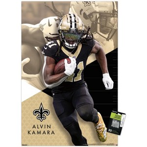 Trends International NFL New Orleans Saints - Alvin Kamara 25 Unframed Wall Poster Prints - 1 of 4