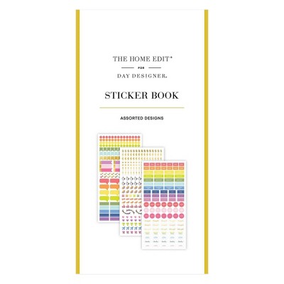 The Home Edit Sticker Book 9" x 4.5" - Blue Sky