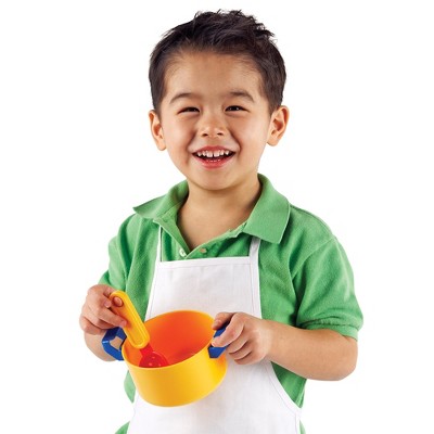 Bright 10-Piece Plastic Kids Cooking Play Set