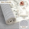 Modern Abstract Printed Carpet, Machine Washable, Soft Foldable, Non-Slip Backing - 4 of 4