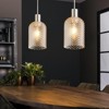Rennnsan Ulwena 5" W 1 - Light Dome Textured Glass Modern Dimmable Flush Mount - 4 of 4