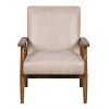 NicBex Mid-Century Modern Accent Chair Upholstered Living Room Chair Armchair Comfy Chair Lounge Chair for Bedroom - 3 of 4