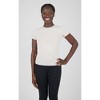 Yogalicious Womens 2 Pack Crew Neck Logan Fitted Short Sleeve Top - 4 of 4