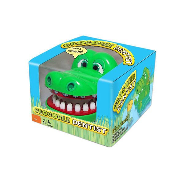Juego del Dentista Cocodrilo: Clásico de Winning Moves para Pensamiento Creativo, 1-4 Jugadores, 15-20 Minutos de Juego 2