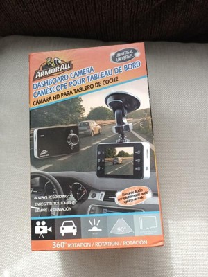 Armor All 720P HD Rearview Mirror Dash and Backup Camera, 16 GB Storage  Card Included ADC2-1011-BLK - The Home Depot