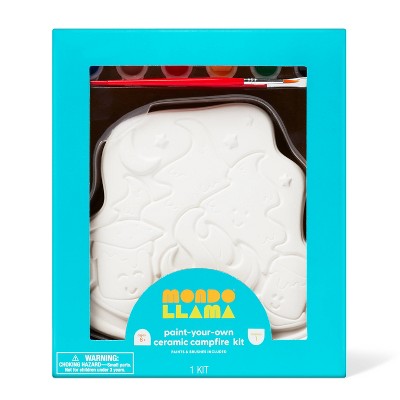 Summer Craft Campfire Ceramic Stone Painting Kit - Mondo Llama™