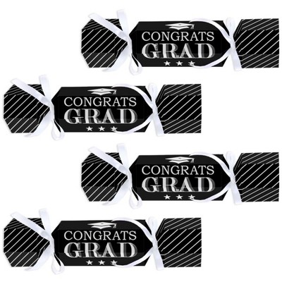 Big Dot of Happiness Graduation Cheers - No Snap Graduation Party Table Favors - DIY Cracker Boxes - Set of 12