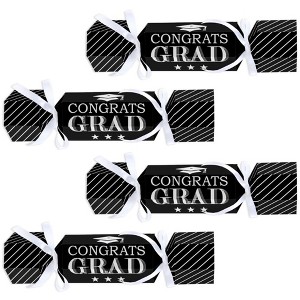 Big Dot of Happiness Graduation Cheers - No Snap Graduation Party Table Favors - DIY Cracker Boxes - Set of 12 - 1 of 4