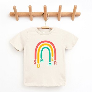 The Juniper Shop Rainbow Summer Toddler Short Sleeve Tee - 1 of 2