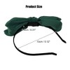 Unique Bargains Women's Fashion Satin Bow Knot Headband 0.31 Inch Wide 1 Pc - 4 of 4