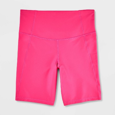Women's 8" Effortless Support Bike Shorts - All In Motion™ Berry Pink