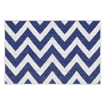 Sussexhome Drop Collection 2 x 3 Foot Heavy Duty Low Pile Rug