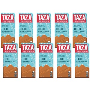 Taza Chocolate Almond Toffee Bar Organic - Case of 10/2.5 oz - 1 of 3
