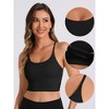 INSPIRE CHIC Women's Built-in Bra Padded Workout Basic Invisible Camisoles - image 3 of 4