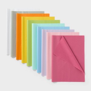 50ct Tissue Paper Pastel and Bright Colors - Spritz™ - 1 of 3
