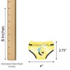 Big Dot of Happiness Honey Bee - Diaper Shaped Raffle Ticket Inserts - Baby Shower Activities - Diaper Raffle Game - Set of 24 - 3 of 4