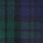 classic navy/evergreen plaid