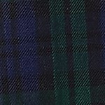 classic navy/evergreen plaid