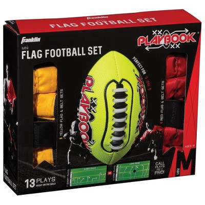 Franklin Sports Mini Playbook Flag Football Set 