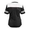 NCAA Iowa Hawkeyes Women's Plus Size Short Sleeve V-Neck Yoke T-Shirt - 2 of 3