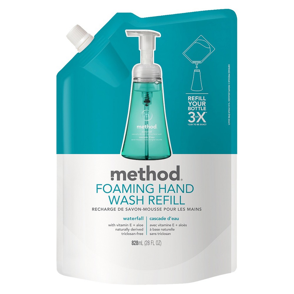 UPC 817939013663 product image for Method Foaming Hand Soap Refill Waterfall - 28oz | upcitemdb.com