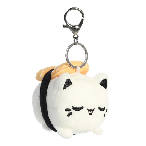 Cat hot sale sushi keychain