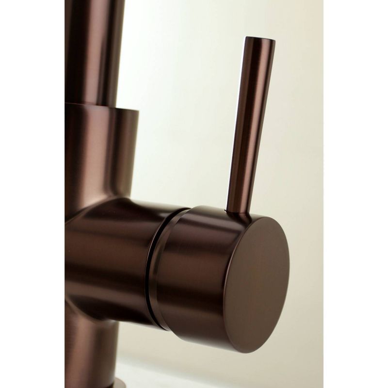 Gourmetier Single Handle Faucet with Pull Down Spout Oil Rubbed Bronze - Kingston Brass, 5 of 10