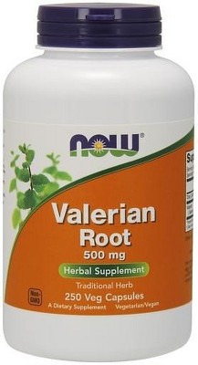 Now Foods Valerian Root 500mg 250 Capsule : Target