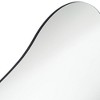 Possini Euro Design Casper Decorative Wall Mirror Modern Abstract Silver Frameless 29 1/2" Wide Bedroom Living Room Home House - 3 of 4