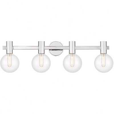 Savoy House Wright 4 - Light Vanity in  Chrome