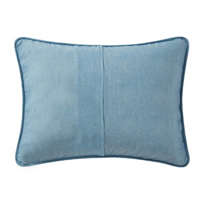 Coastal Breeze King-Size Reversible Cotton Quilt Set in Blue