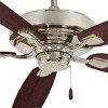 60" Minka Aire Watt Polished Nickel Indoor Pull Chain Ceiling Fan - 3 of 4