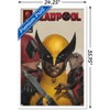 Trends International Marvel Deadpool & Wolverine - Homage Cover Wolverine Kisses Framed Wall Poster Prints - 3 of 4