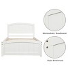 ALEXOUN Twin Size Bed Frame, Wood Platform Bed with Headboard and Footboard & Wood Slat Support,for Apartments Small Spaces - 3 of 4