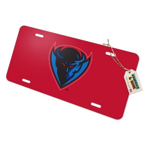 DePaul Secondary Logo  Novelty Metal Vanity Tag License Plate - 1 of 4