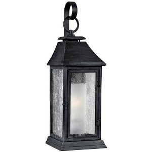 Generation Lighting Shepherd 19" High Weathered Zinc Outdoor Wall Light - 1 of 1
