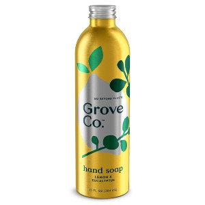 Grove Co. Hydrating Hand Soap - Lemon & Eucalyptus - 13 fl oz - 1 of 4