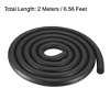 Unique Bargains EPDM Rubber Weather-Proof Insulation Seal Strips Black - 2 of 3