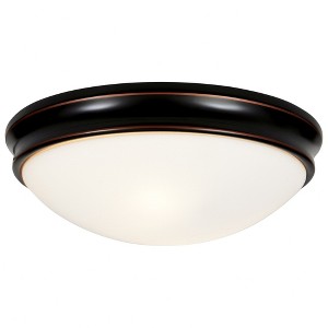 Access Lighting Atom 3 - Light Flush Mount in  Oil Rubbed Bronze - 1 of 3