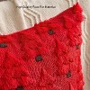LISM Christmas Tree Pillowcases,Faux Fur Wool Throw Pillow Covers Set of 2 - 2 of 4