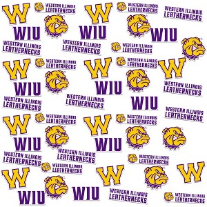 Western Illinois University Spirit Logo 50Ct Sticker Packs Miscellaneous 50 Ct. Sticker Pack - 1 of 4