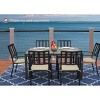 Kozyard Coolmen Outdoor/Indoor Dining Table  35.6"x58.9" Rectangular Table for 6 with Wood-Like Laminate Top for Patio Garden - 2 of 4