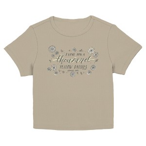Juniors Gilmore Girls Thousand Yellow Daisies T Shirt - 1 of 2