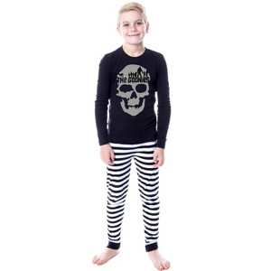 The Goonies Skull Logo Cotton Matching Family Pajama Set For Adults And Kids - 1 of 4