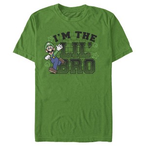 Men's Nintendo Lil' Bro Luigi T-Shirt - 1 of 4