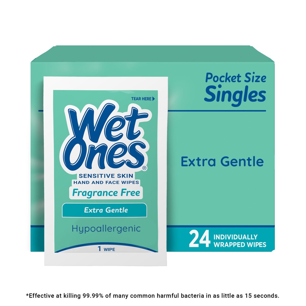 UPC 076828047213 product image for Wet Ones Antibacterial Hand Wipes - Unscented - 24ct | upcitemdb.com
